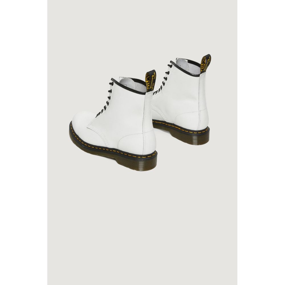 Dr. Martens White Leather Lace-Up Boots | Regal Royce