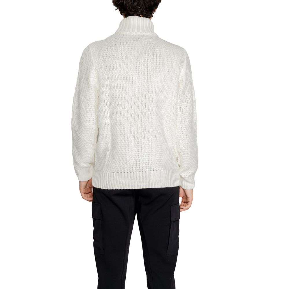 Gianni Lupo White Polyester Turtleneck