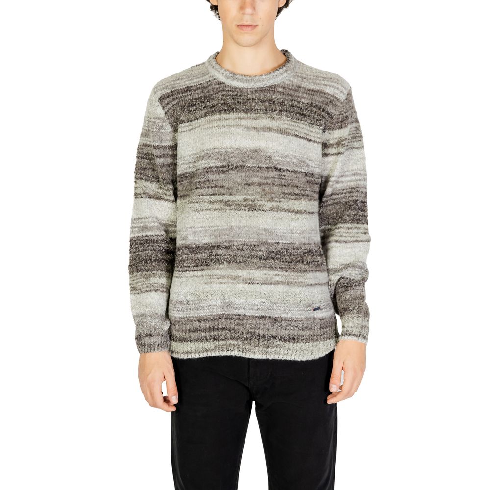 Gianni Lupo Gray Polyacrylic Sweatshirt | Regal Royce