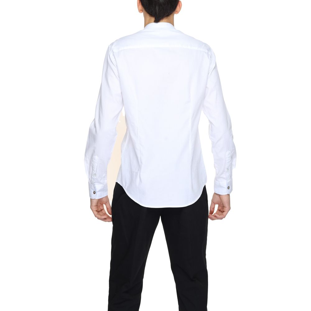 Gianni Lupo White Cotton Dress Shirt | Regal Royce