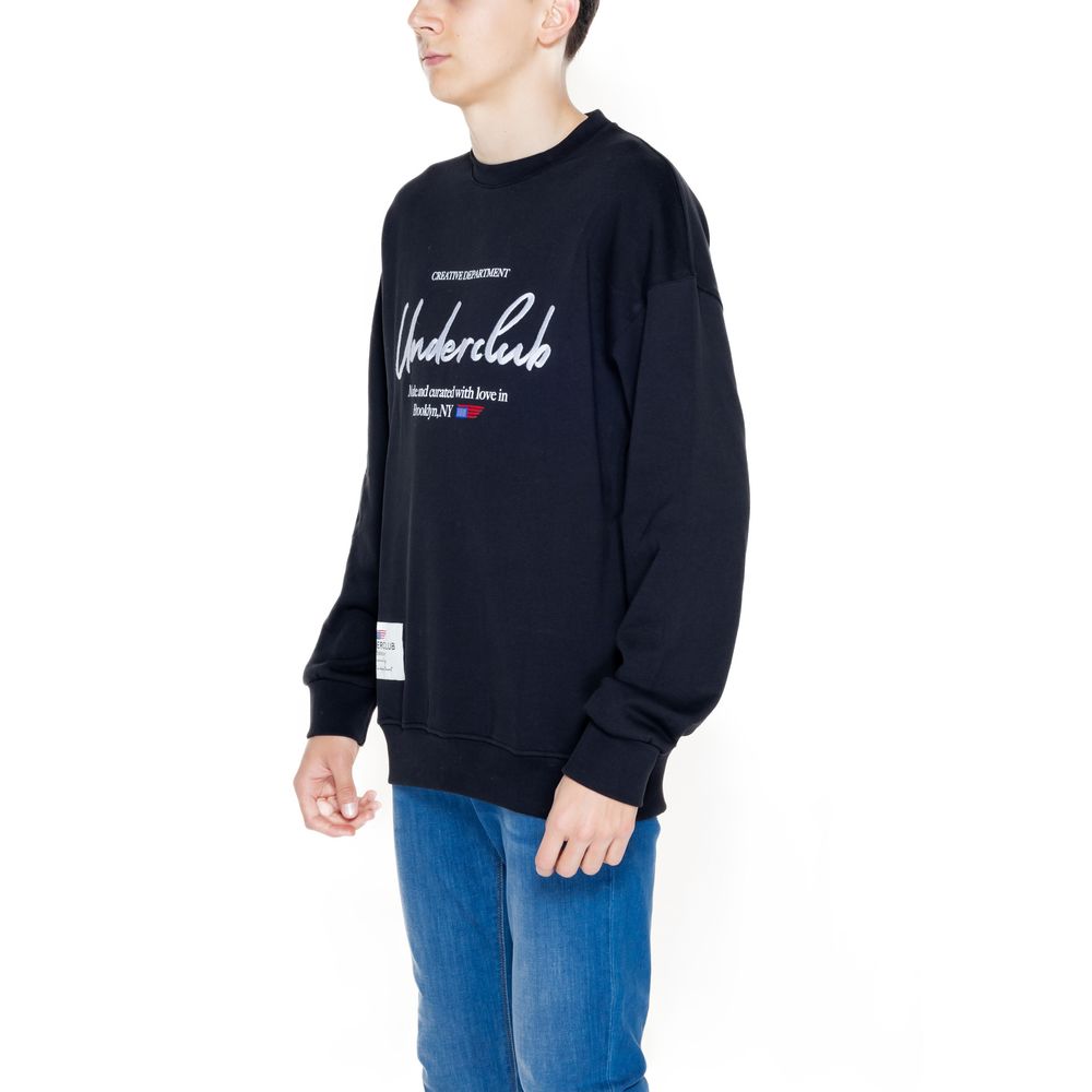 Underclub Black Cotton Sweatshirt | Regal Royce