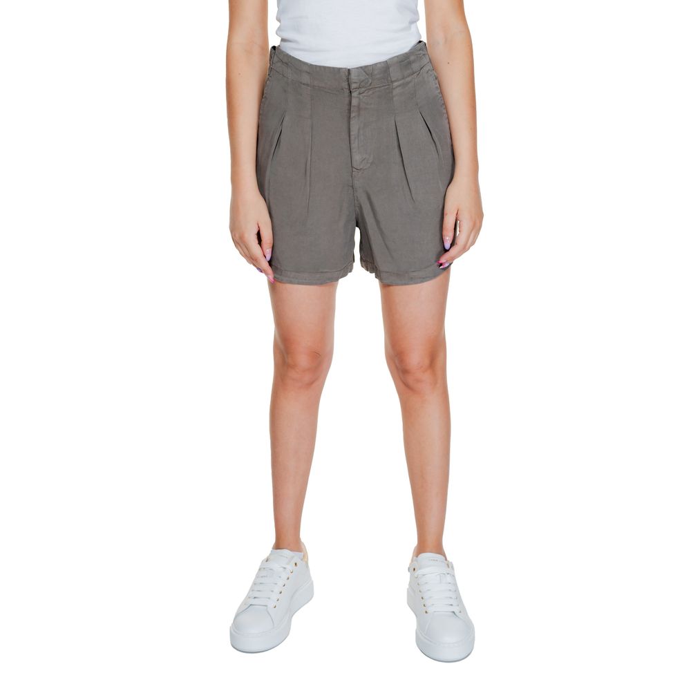 Vero Moda Beige Lyocell Shorts | Regal Royce
