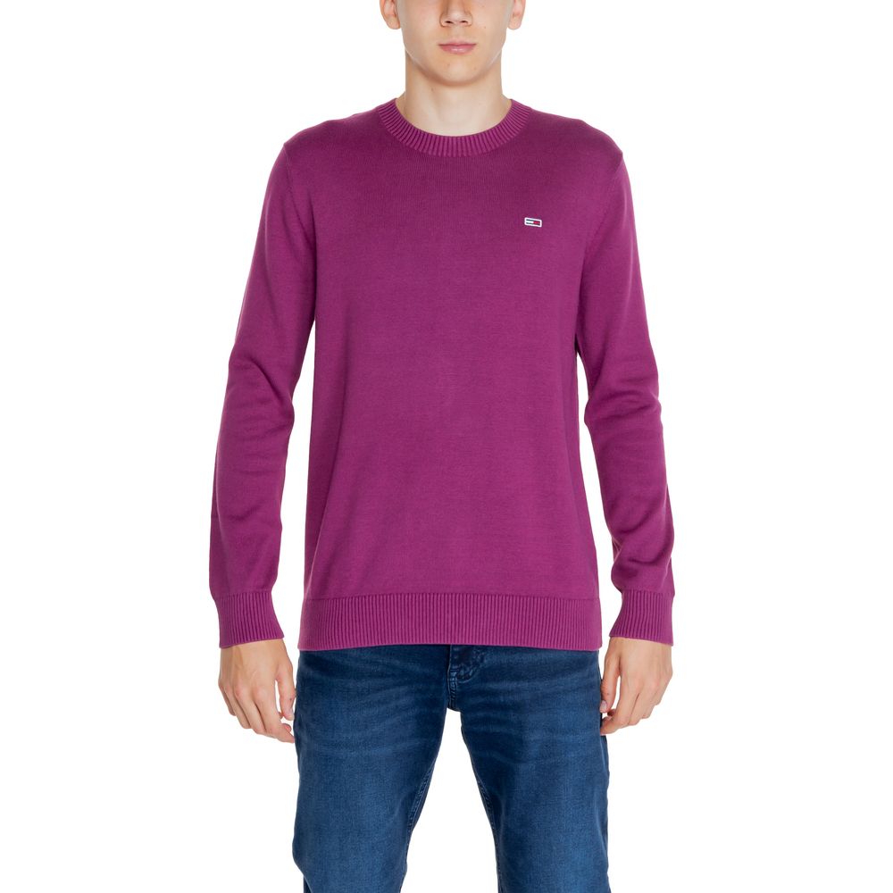 Tommy Hilfiger Jeans Purple Organic Cotton Sweatshirt