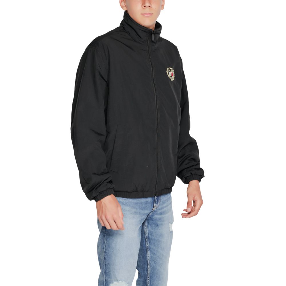 Tommy Hilfiger Jeans Black Recycled Polyester Shell Jacket | Regal Royce