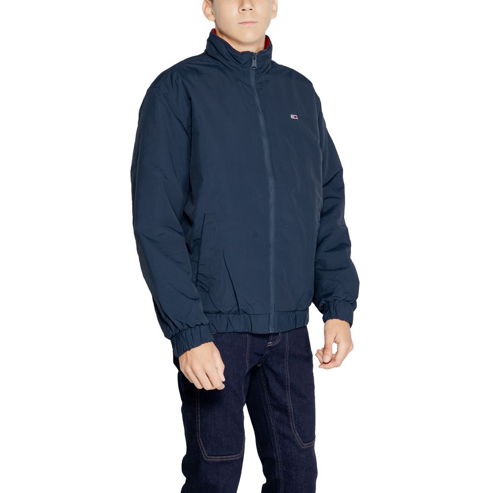 Tommy Hilfiger Jeans Blue Polyamide Bomber | Regal Royce