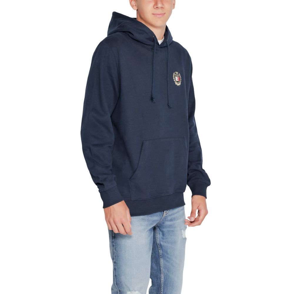 Tommy Hilfiger Jeans Blue Cotton Hoodie
