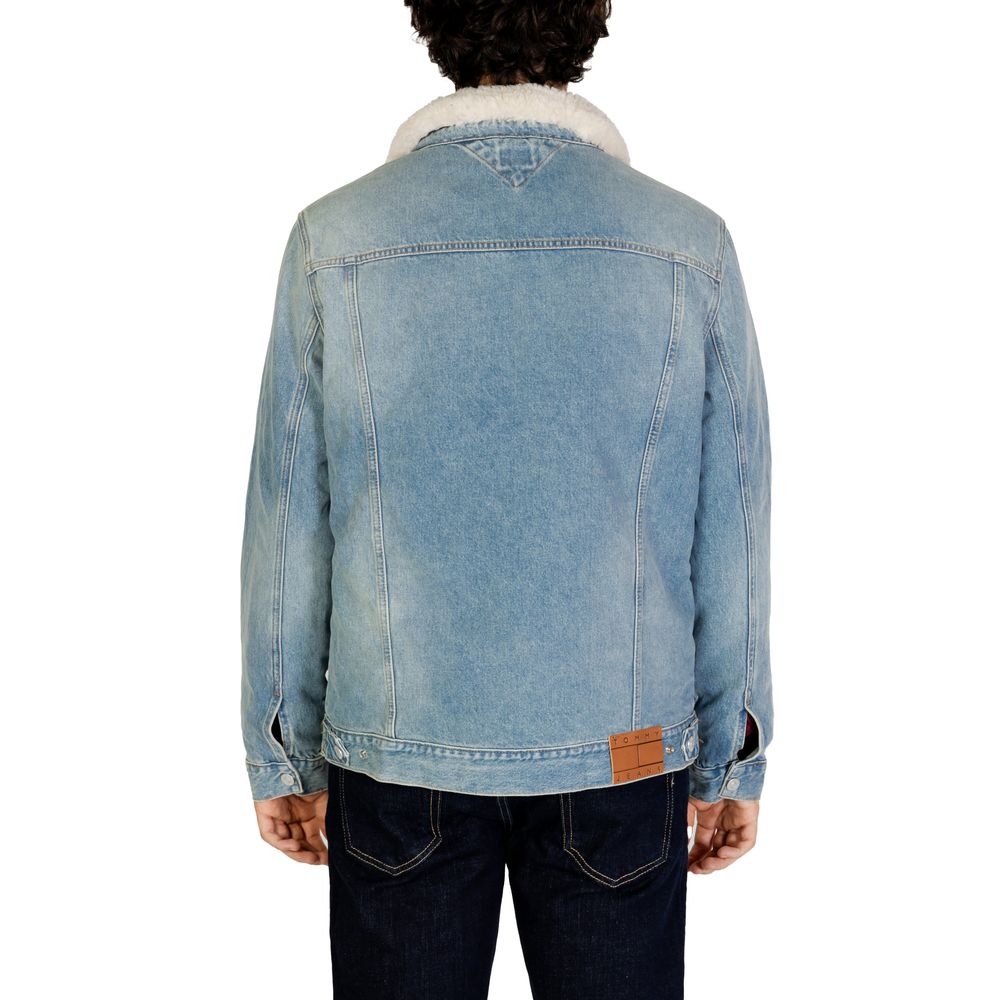 Tommy Hilfiger Jeans Light Blue Cotton Denim Jacket | Regal Royce