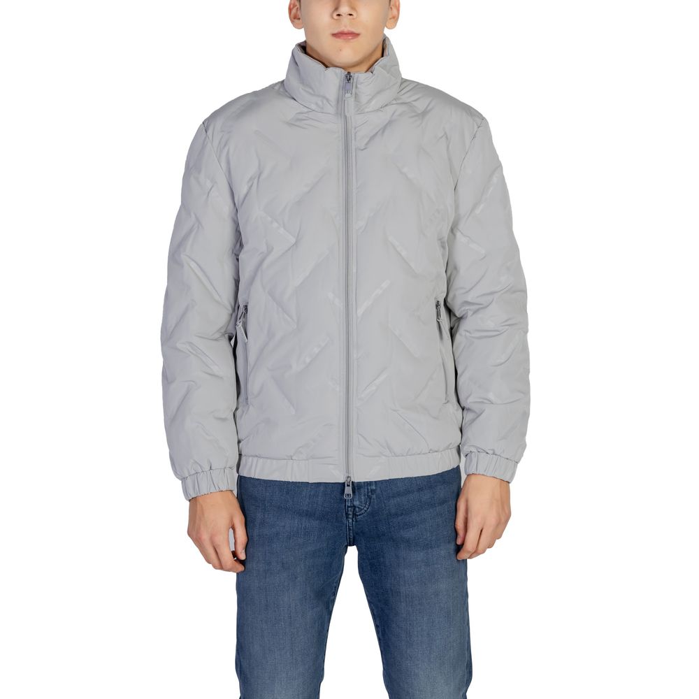 Antony Morato Gray Polyester Jacket | Regal Royce