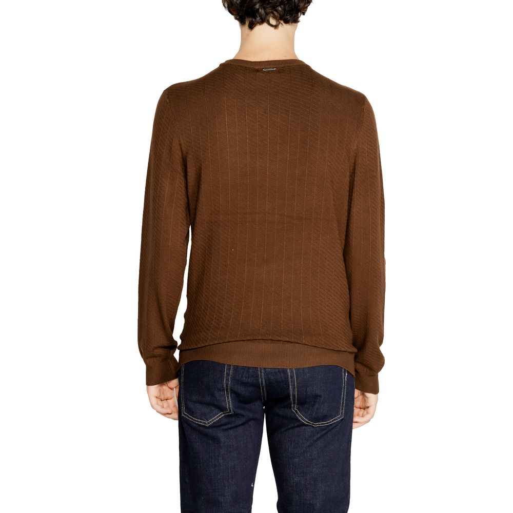 Antony Morato Brown Viscose Sweatshirt | Regal Royce
