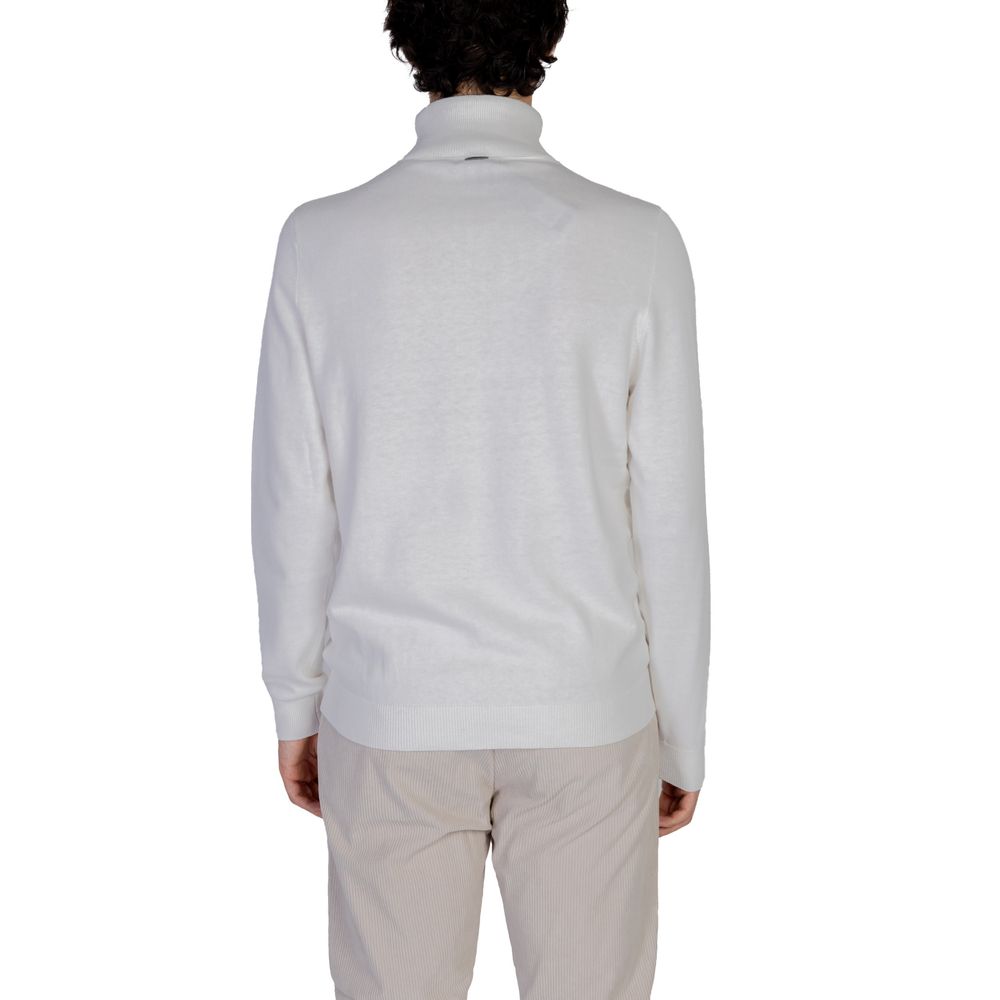 Antony Morato White Cotton Turtleneck | Regal Royce