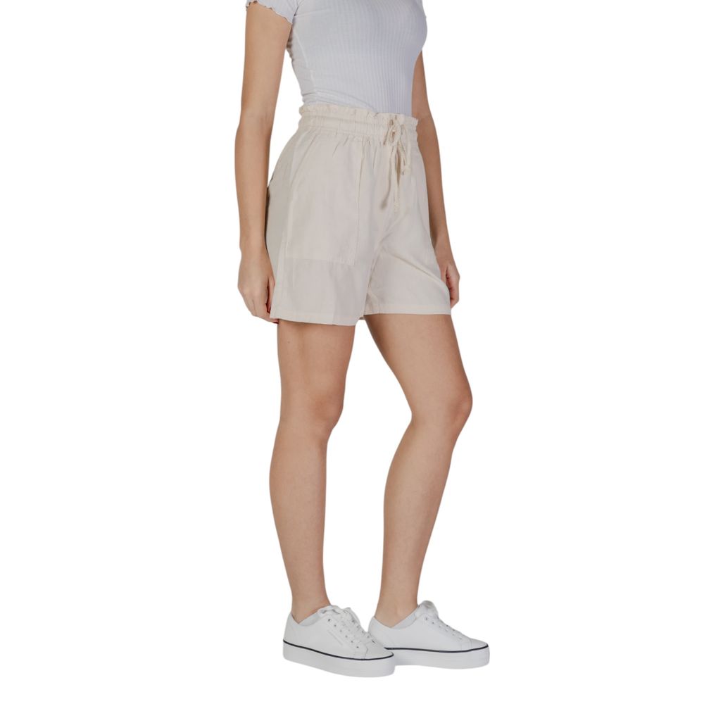 B.Young Beige Cotton Shorts | Regal Royce