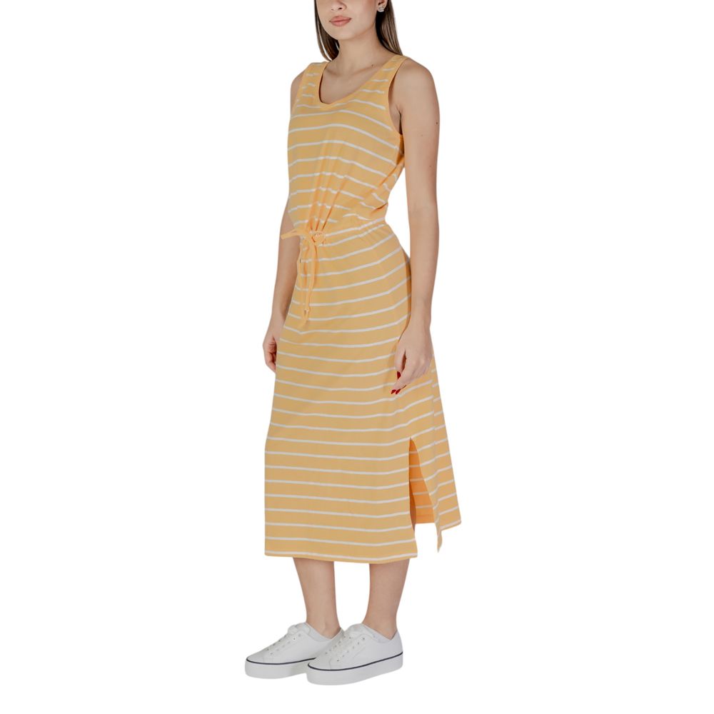 B.Young Yellow Cotton Long Dress | Regal Royce