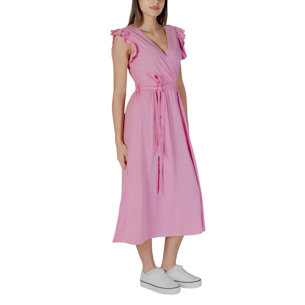 B.Young Multicolor Cotton Long Dress | Regal Royce