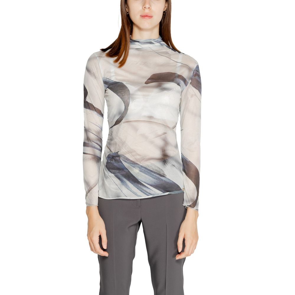 Rinascimento Gray Polyester Long Sleeve T-Shirt | Regal Royce