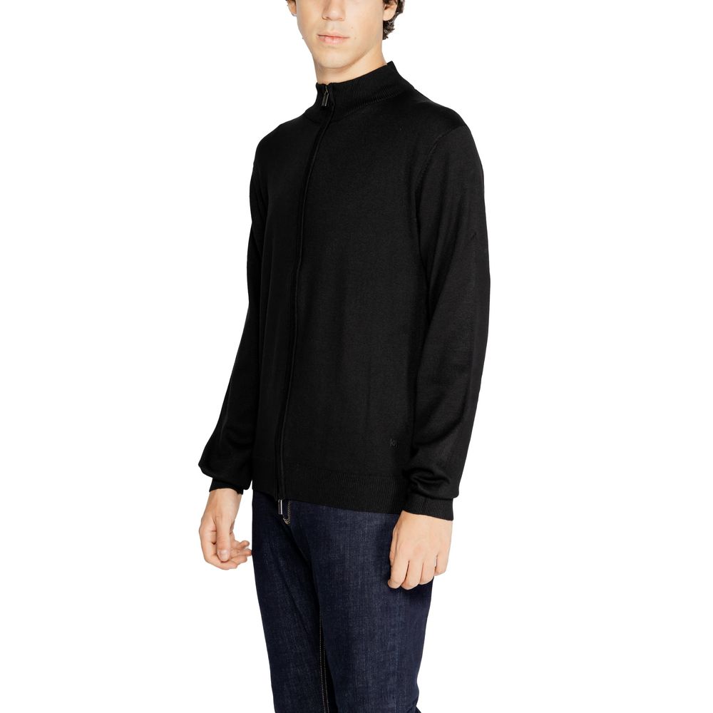 Hamaki-Ho Black Viscose Cardigan | Regal Royce