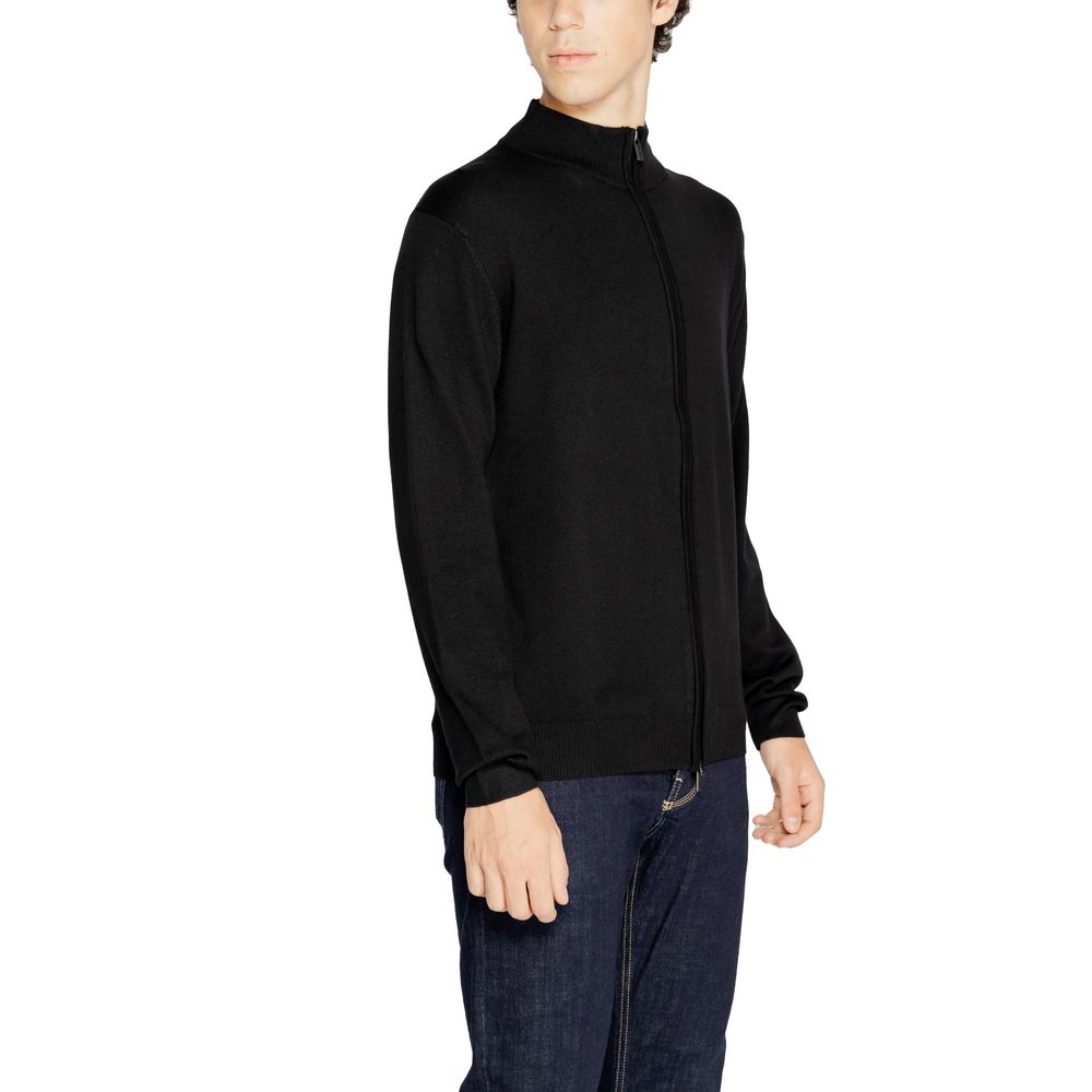 Hamaki-Ho Black Viscose Cardigan | Regal Royce