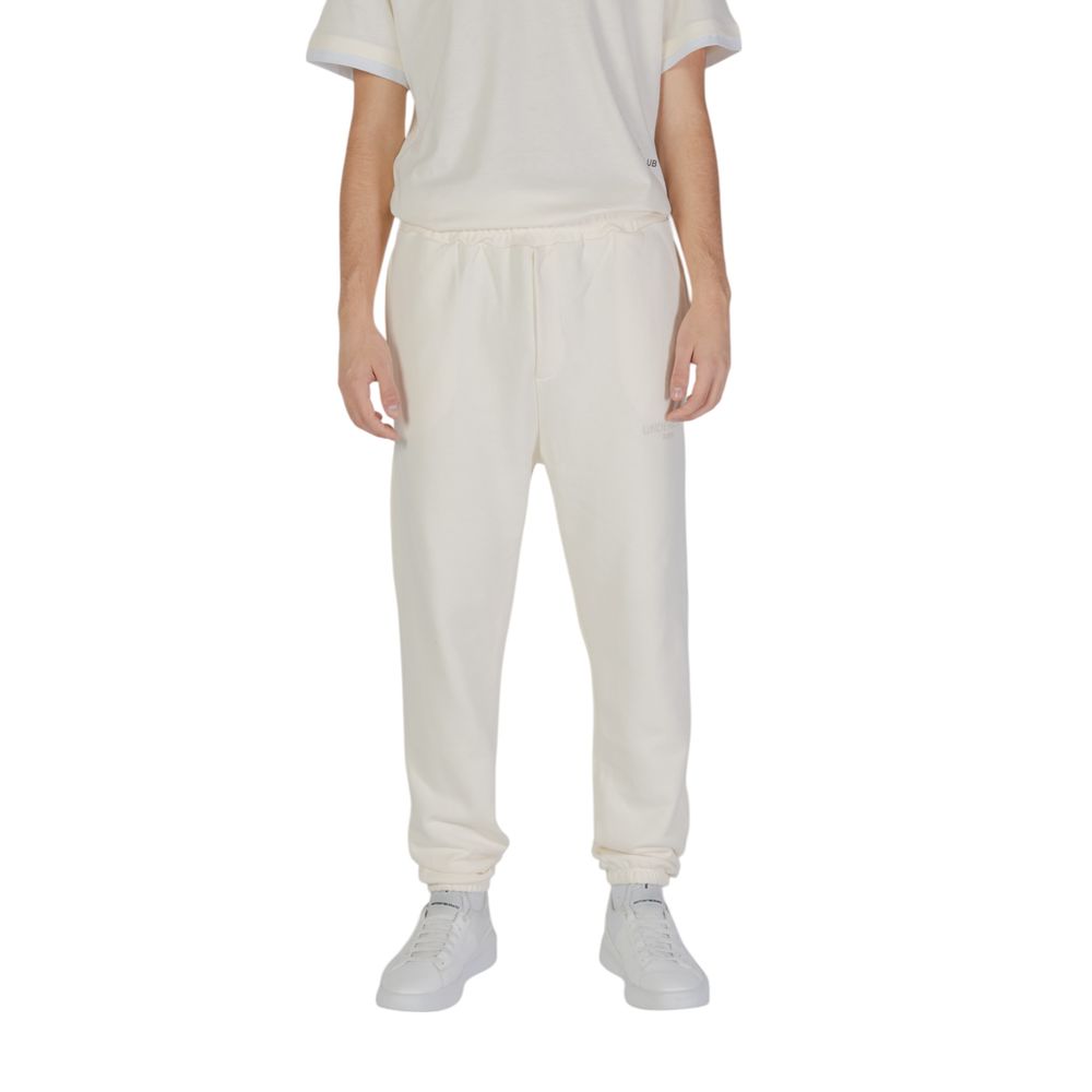 Underclub Cream Cotton Joggers (Workout Pants) | Regal Royce