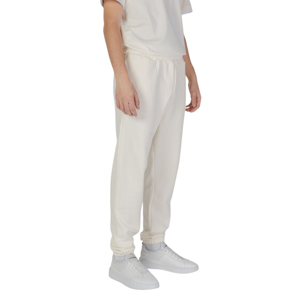 Underclub Cream Cotton Joggers (Workout Pants) | Regal Royce