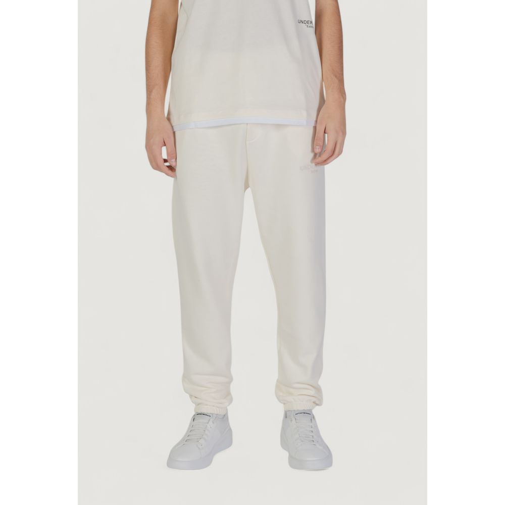 Underclub Cream Cotton Joggers (Workout Pants) | Regal Royce