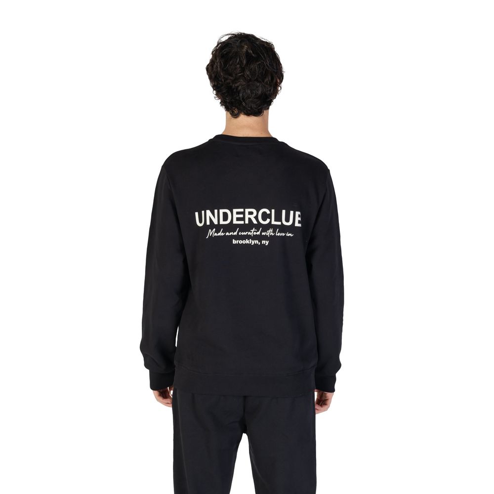 Underclub Black Cotton Sweatshirt | Regal Royce
