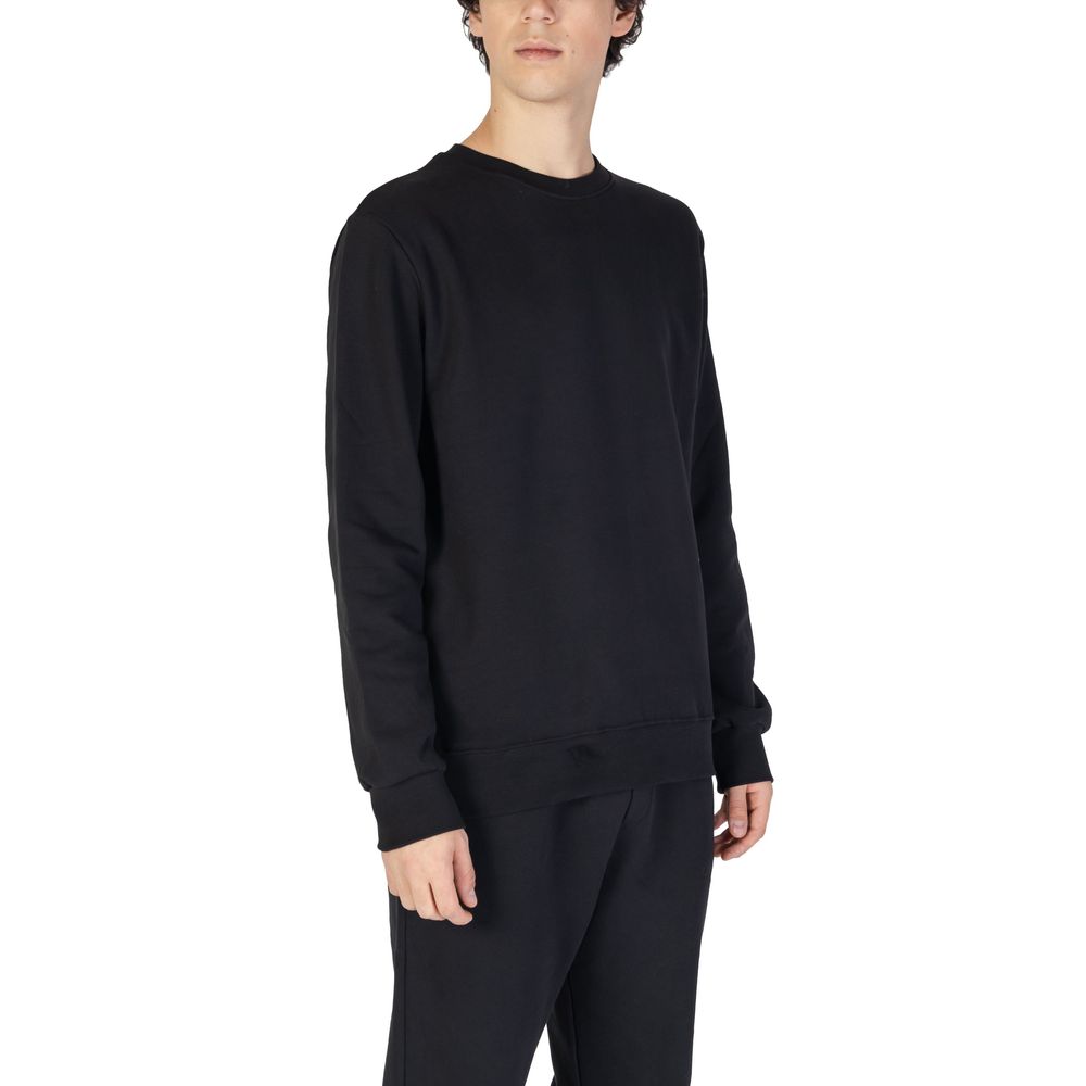 Underclub Black Cotton Sweatshirt | Regal Royce