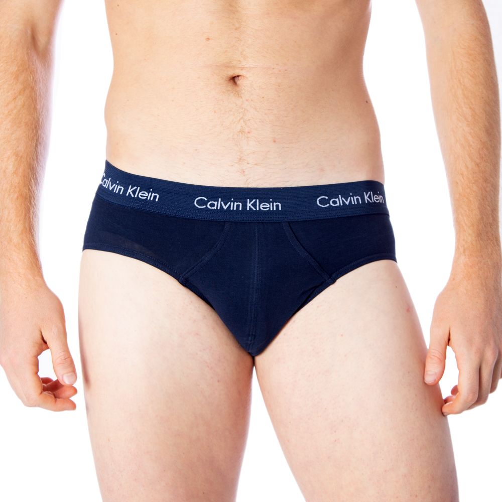 Calvin Klein Underwear Blue Cotton Briefs | Regal Royce
