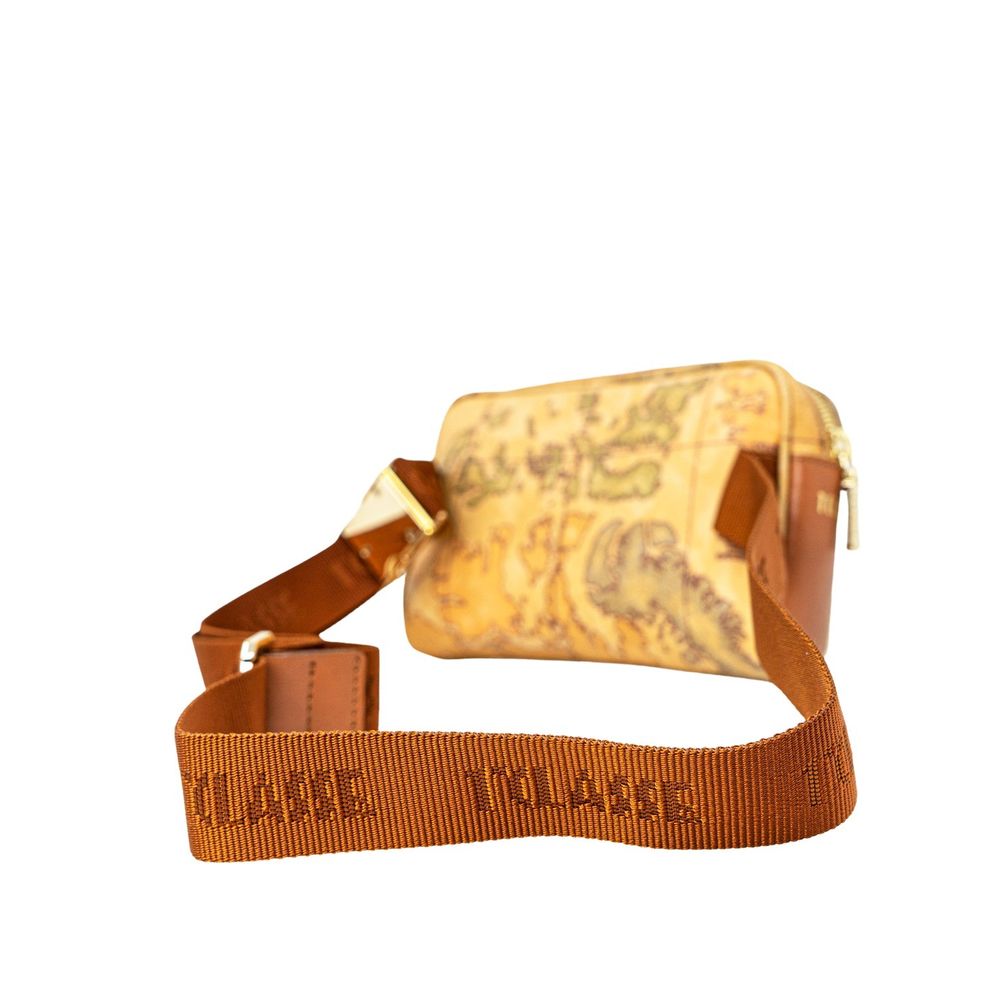 Alviero Martini Prima Classe Beige Leather Belt Bag | Regal Royce