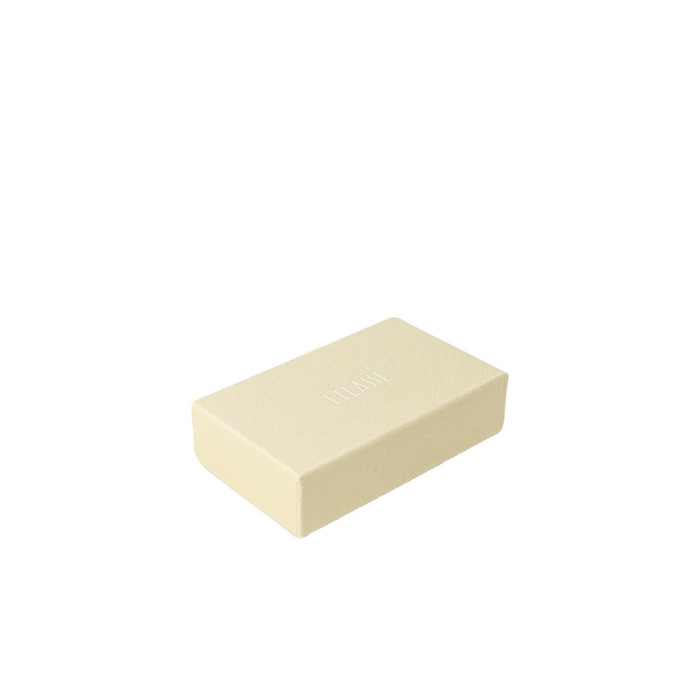 Alviero Martini Prima Classe Beige Leather Keychain | Regal Royce