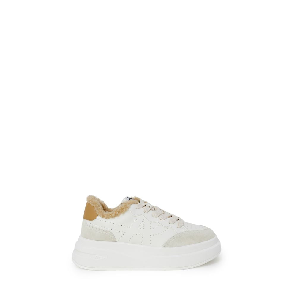 ASH Beige Leather Chunky Sneakers | Regal Royce