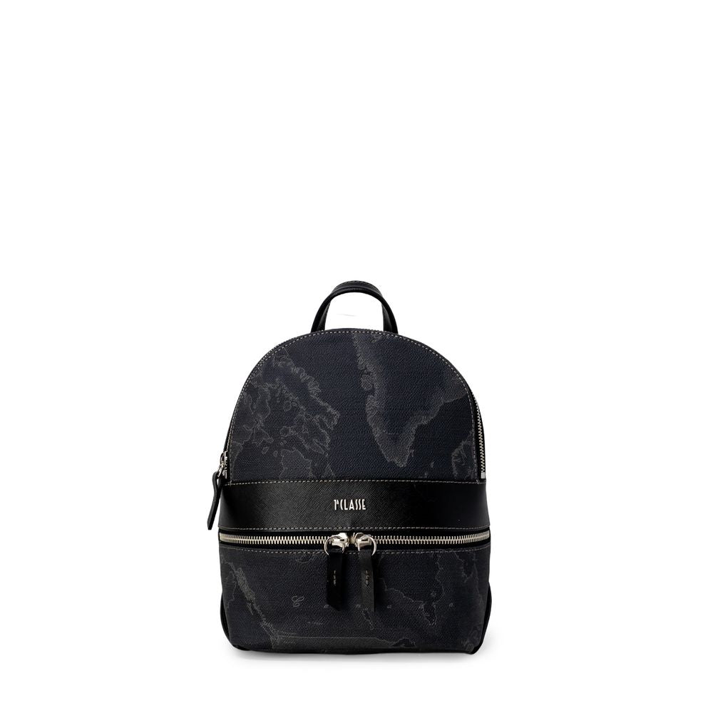 Alviero Martini Prima Classe Black Leather Backpack | Regal Royce