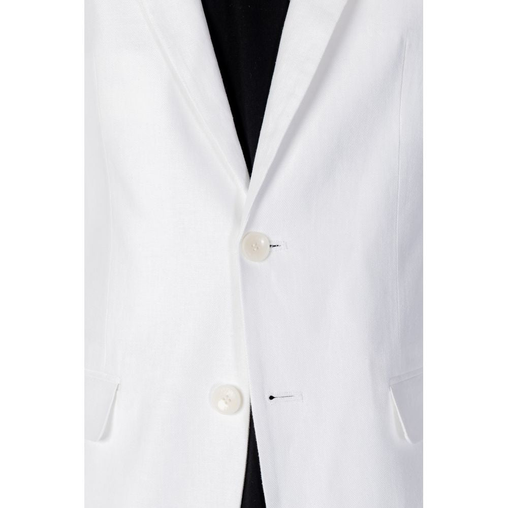 Antony Morato White Linen Blazer | Regal Royce