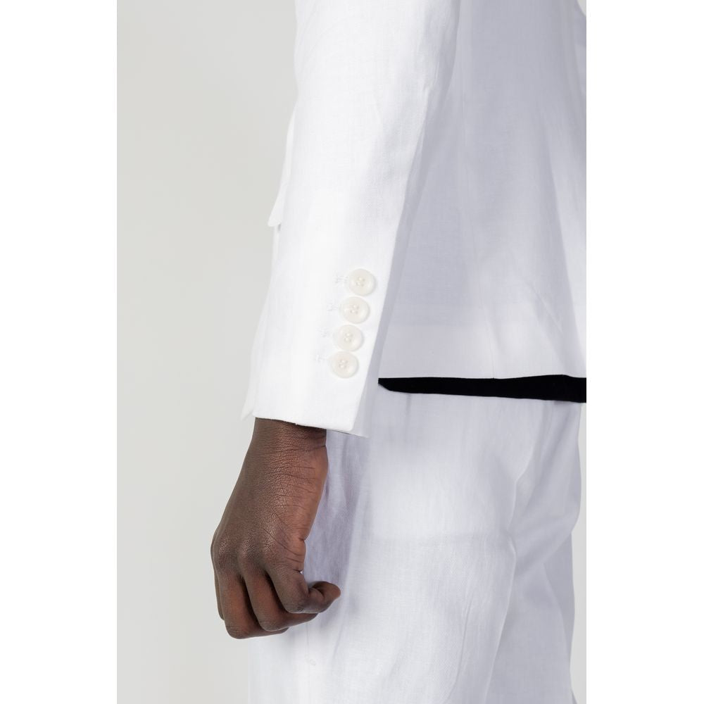 Antony Morato White Linen Blazer | Regal Royce