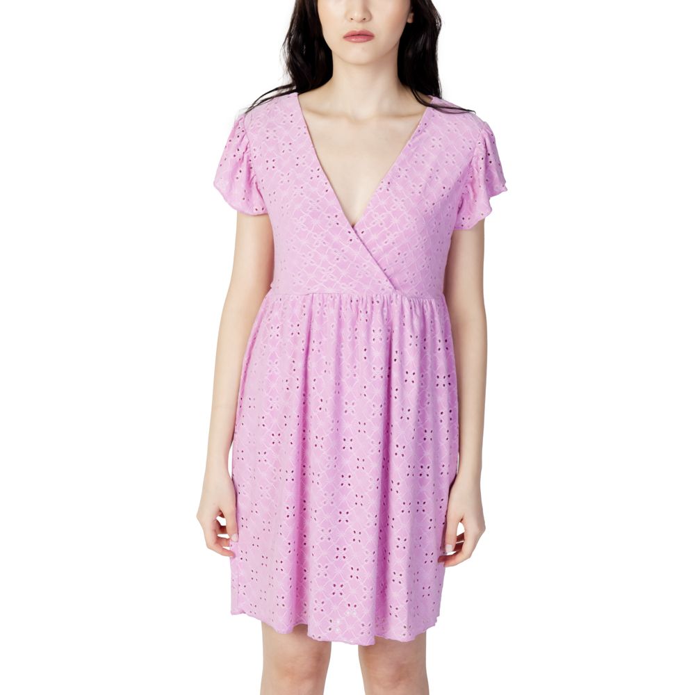 Jacqueline De Yong Multicolor Polyethylene Short Dress | Regal Royce