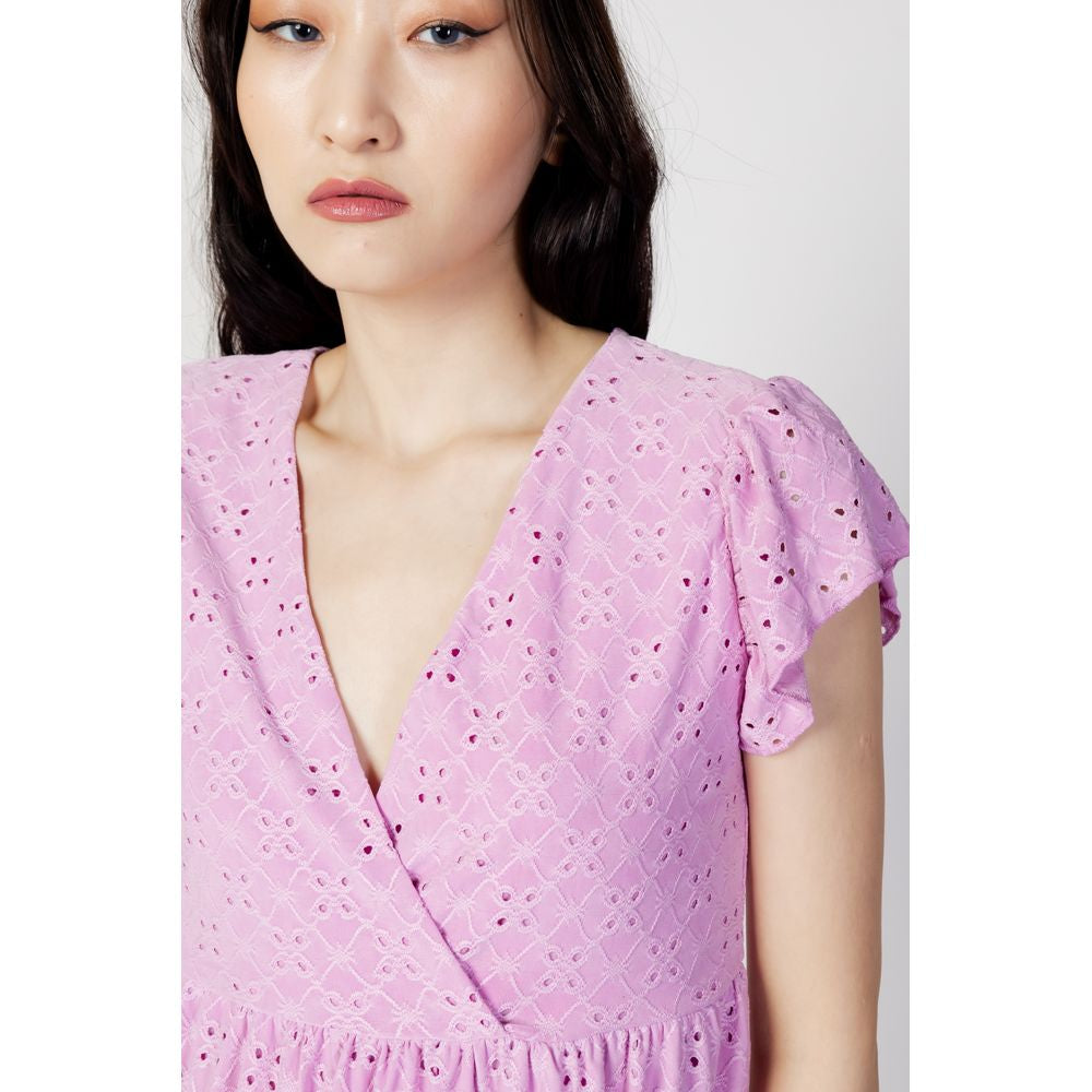 Jacqueline De Yong Multicolor Polyethylene Short Dress | Regal Royce