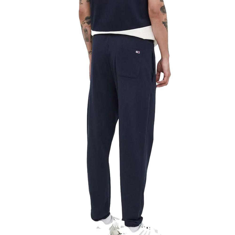 Tommy Hilfiger Jeans Blue Cotton Joggers (Workout Pants) | Regal Royce