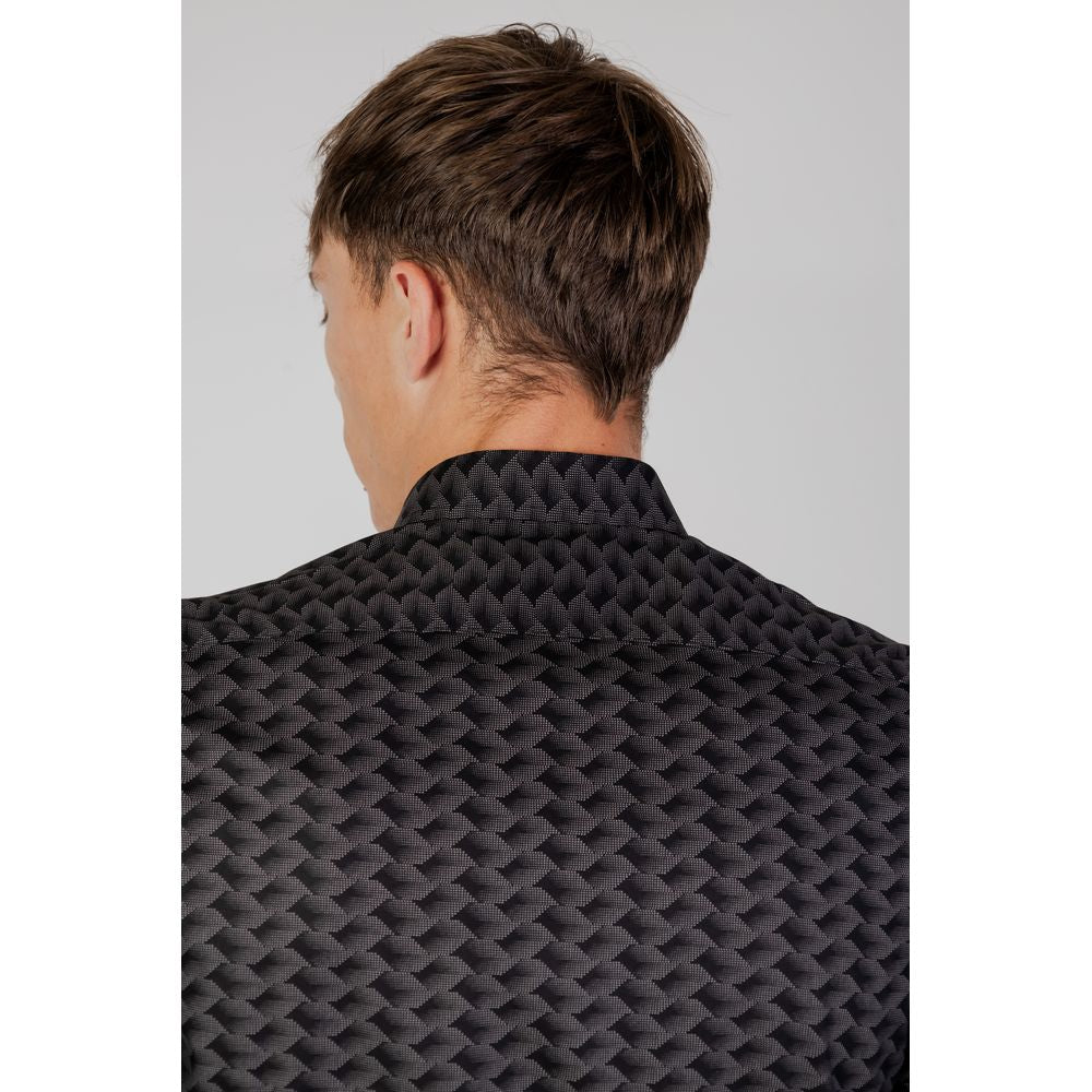 Antony Morato Gray Cotton Pattern Shirt | Regal Royce