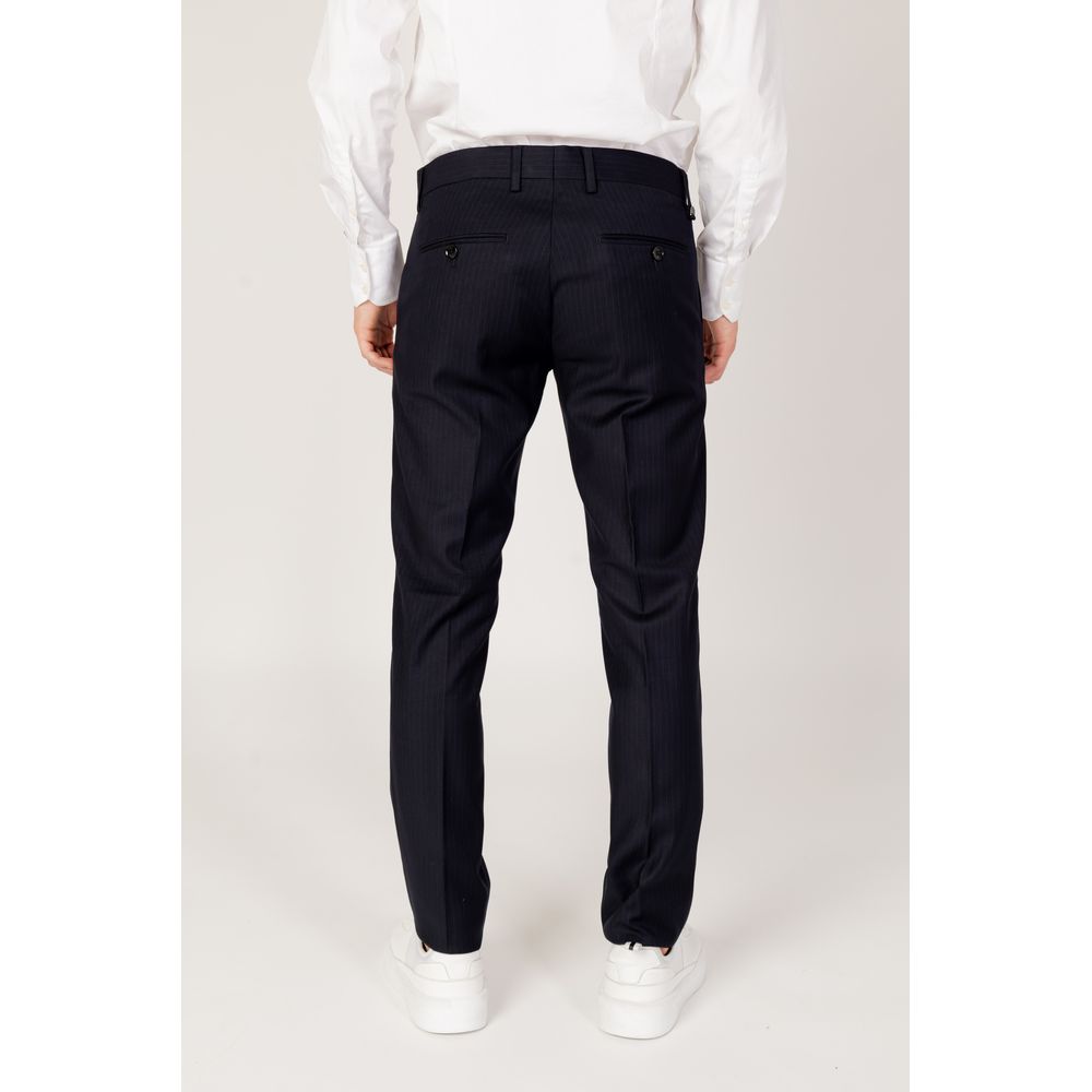 Antony Morato Blue Polyester Dress Pants