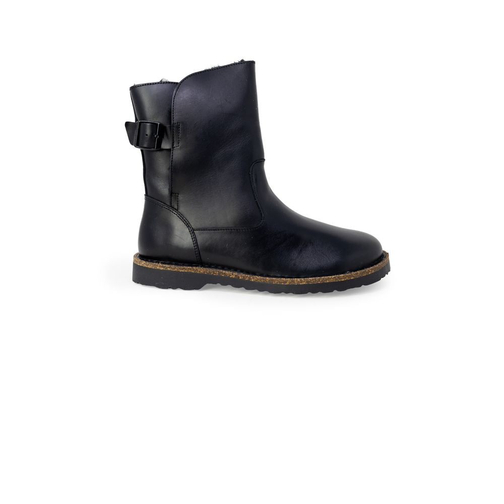 Birkenstock Black Leather Ankle Boots | Regal Royce