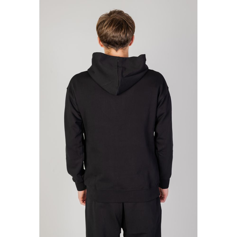 Underclub Black Cotton Hoodie | Regal Royce