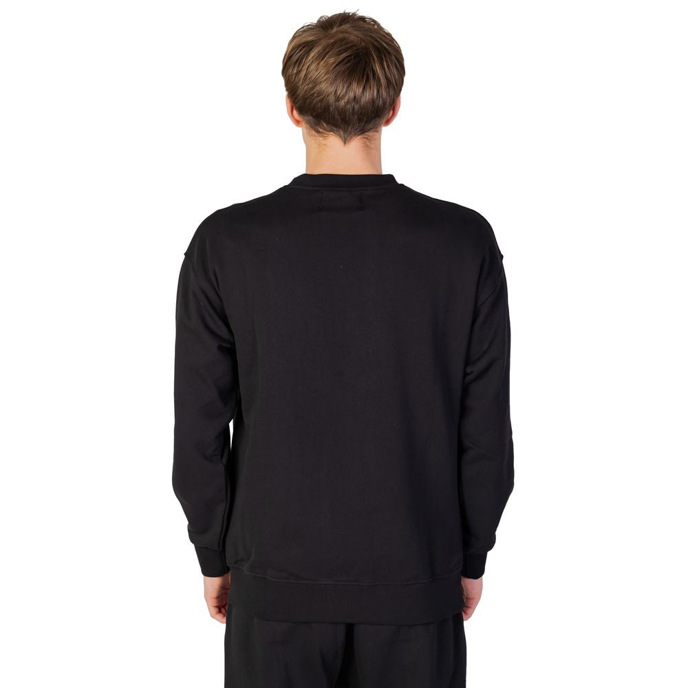 Underclub Black Cotton Sweatshirt | Regal Royce