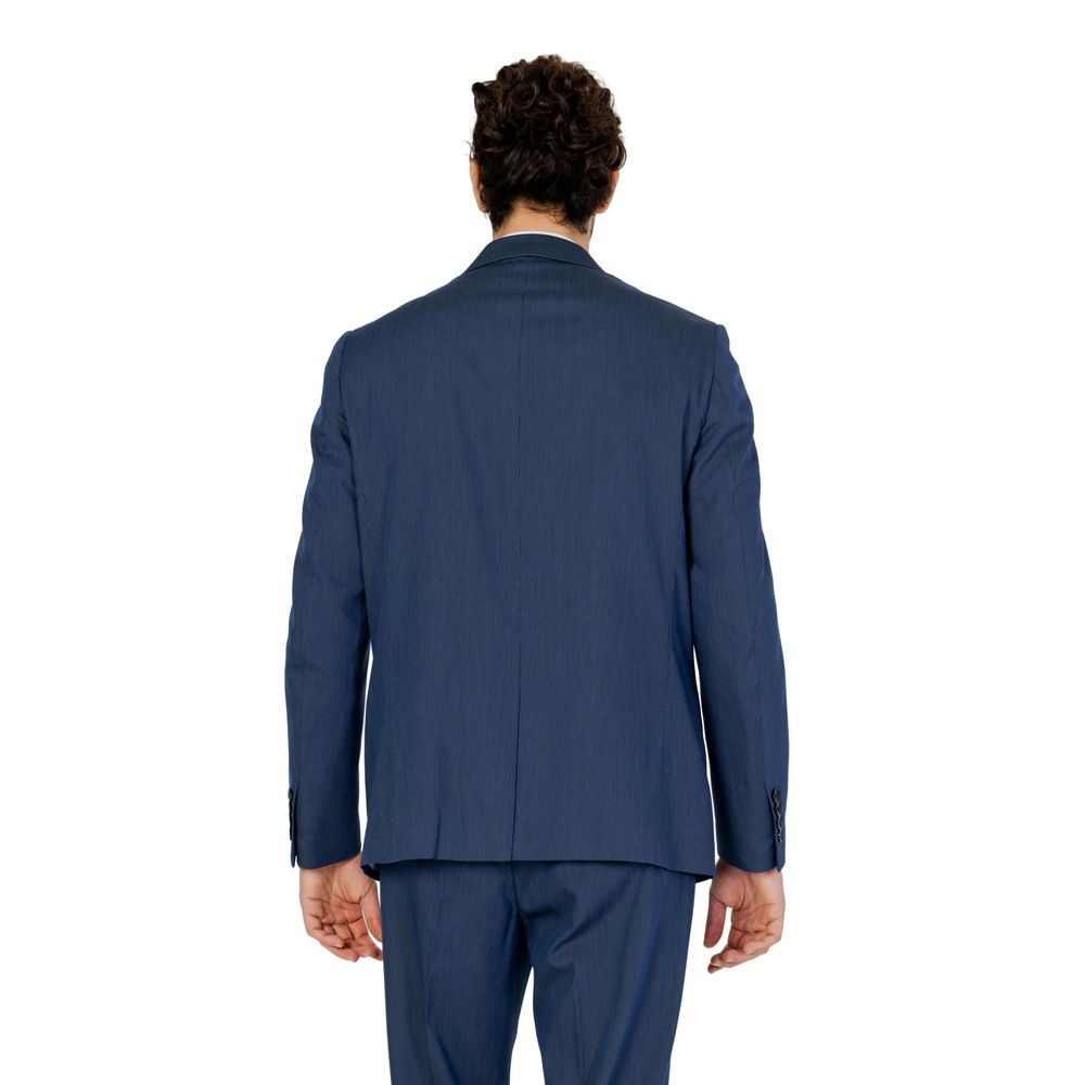 Antony Morato Blue Polyester Blazer | Regal Royce