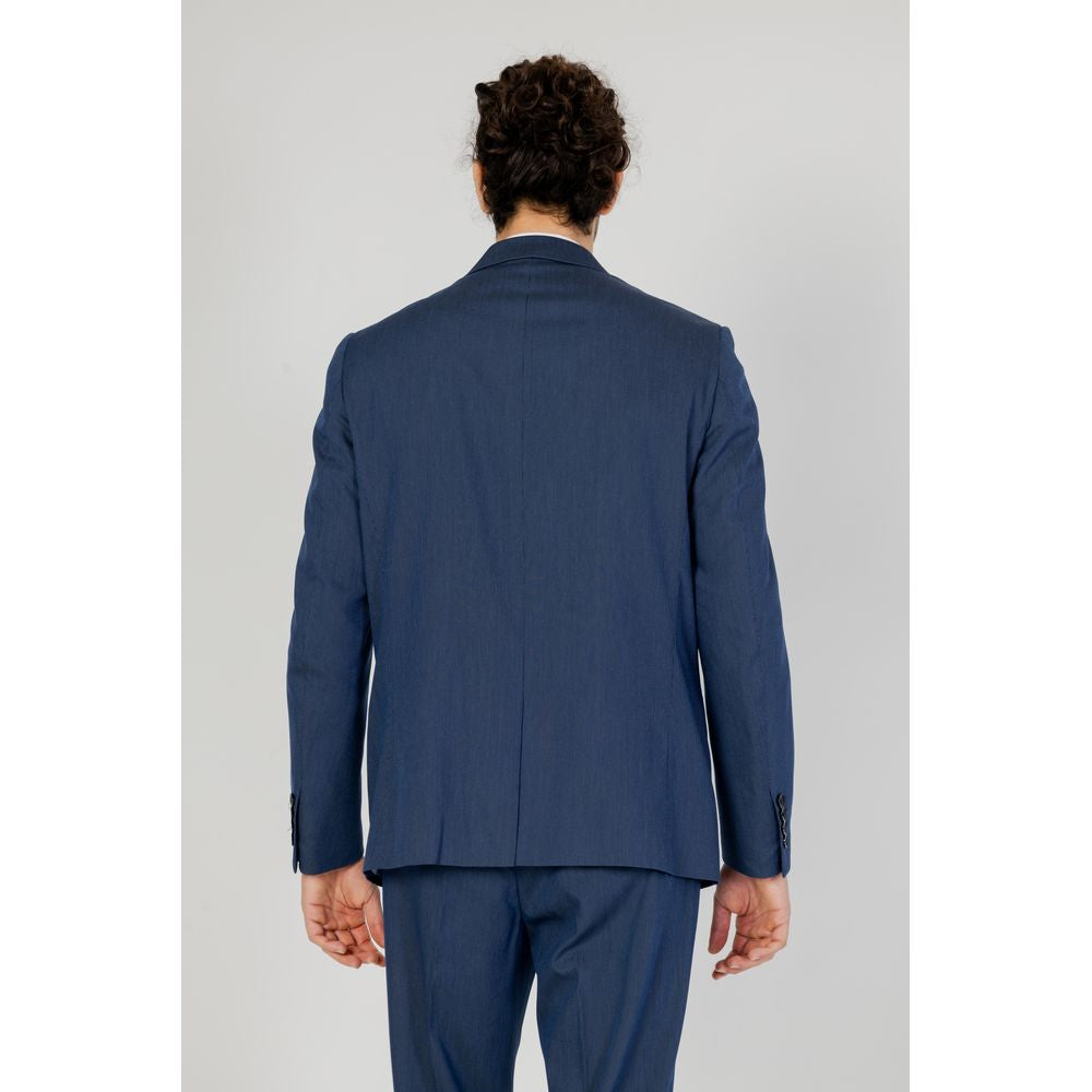 Antony Morato Blue Polyester Blazer | Regal Royce
