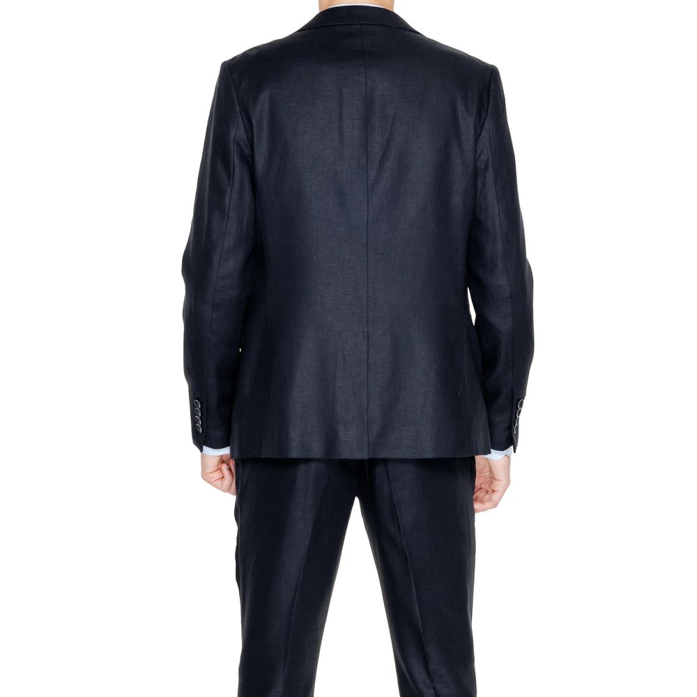 Antony Morato Black Linen Blazer | Regal Royce
