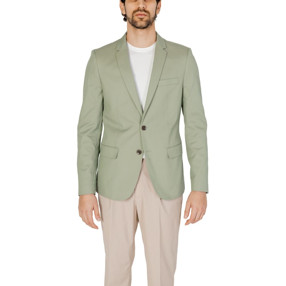 Antony Morato Green Cotton Blazer | Regal Royce