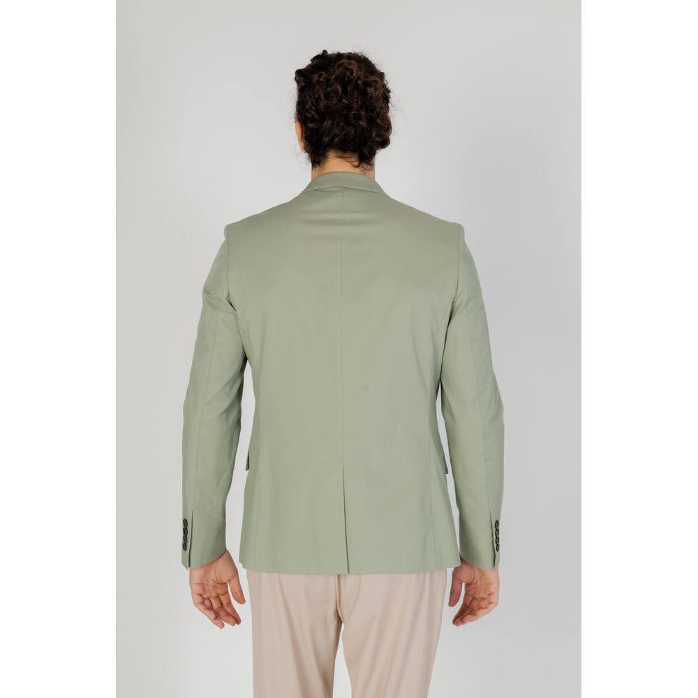 Antony Morato Green Cotton Blazer | Regal Royce