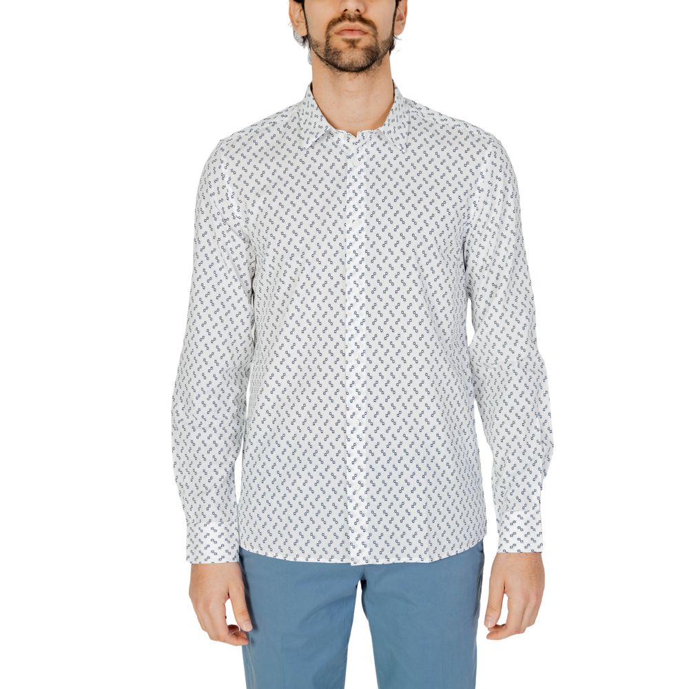 Antony Morato White Viscose Shirt | Regal Royce