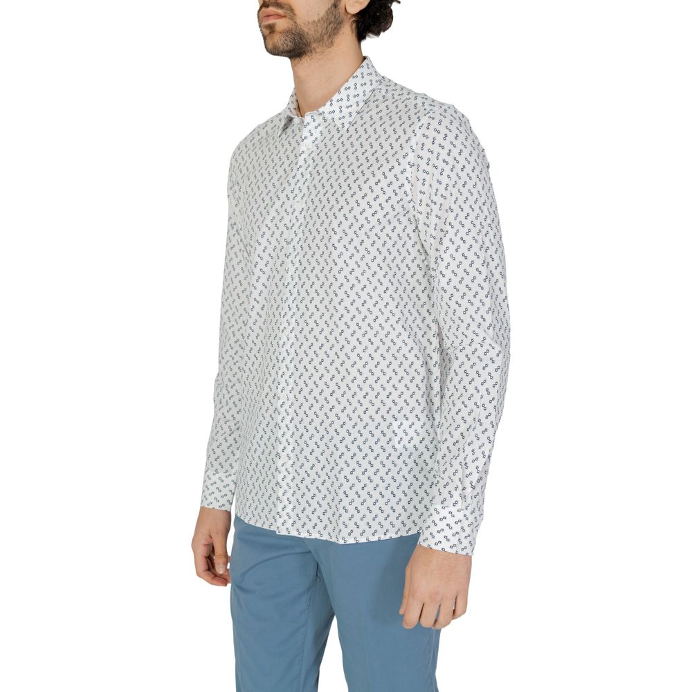 Antony Morato White Viscose Shirt | Regal Royce