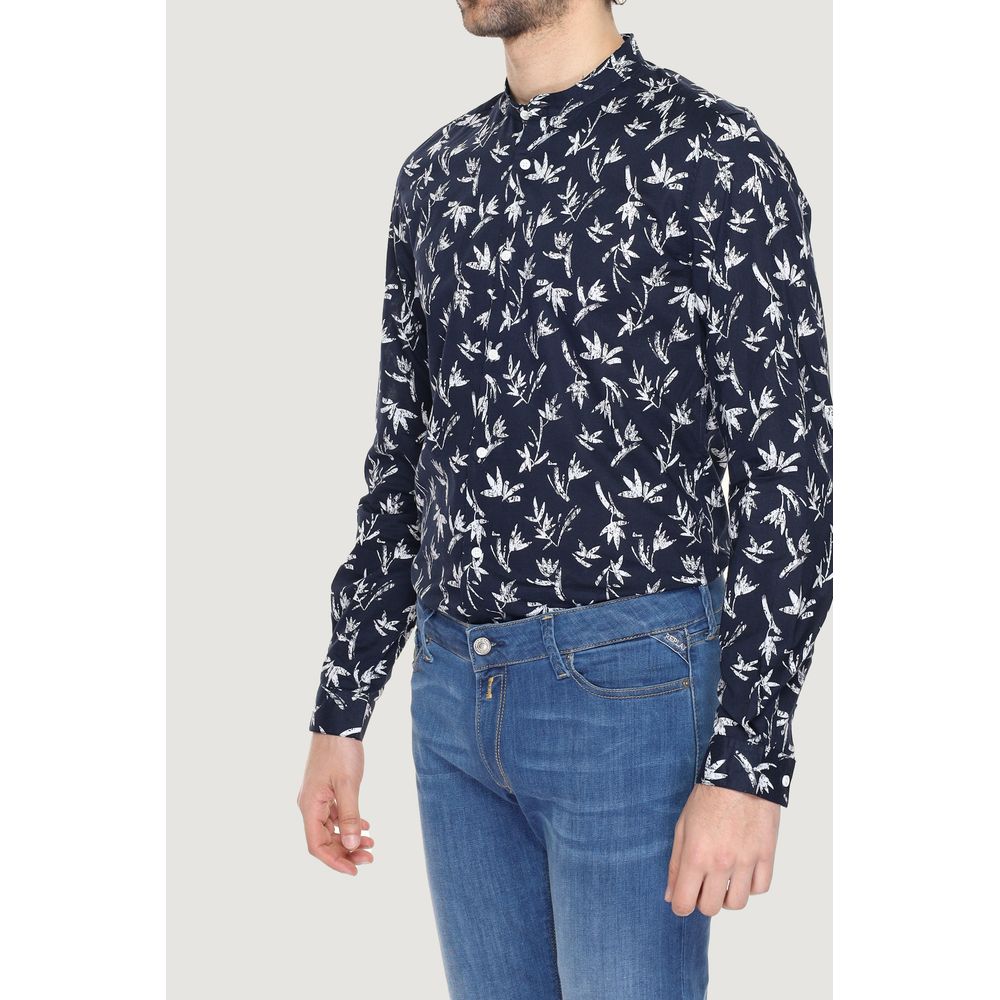 Antony Morato Blue Cotton Shirt | Regal Royce