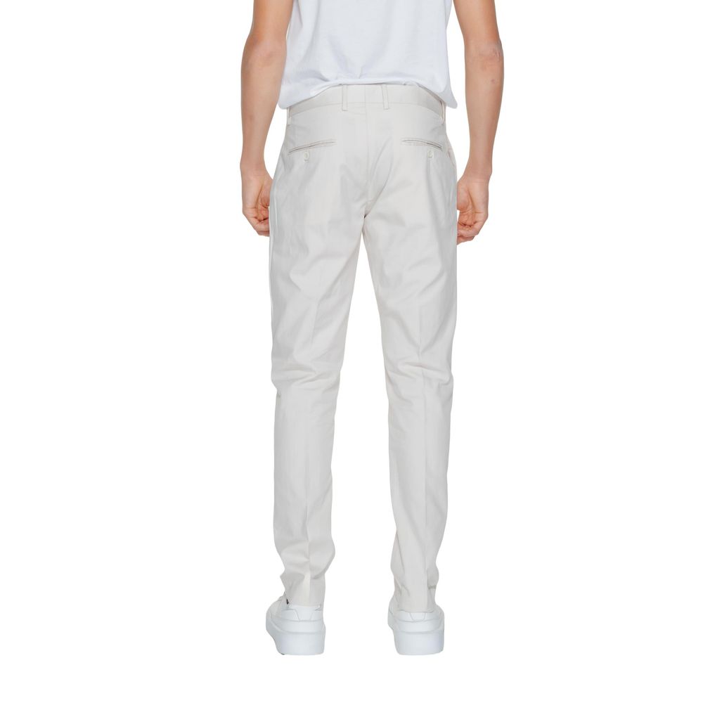 Antony Morato Beige Cotton Dress Pants | Regal Royce