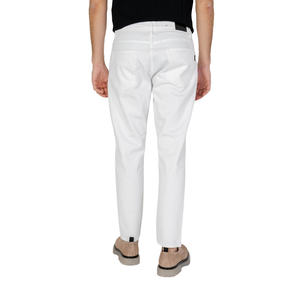 Antony Morato White Cotton Skinny Jeans | Regal Royce